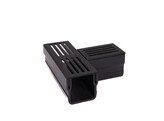 Star Drain  Mini  T-Stuk met zwart alu rooster - Premium Black