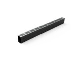 Canalon de plastico Star Drain con rejilla de acero inoxidable  SS  1000mm - Inox