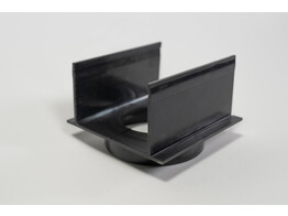 Aqua Drain 100/100 pvc conn part with vert outlet dia 110mm