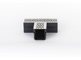 Star Drain  Mini  T-Stuk met grijs inox  RVS  rooster - Diamond Line