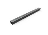 Star Drain  Mini  Kunststoffrinne mit Inox  Edelstahl  Gitterrost 1000mm - Viking Line
