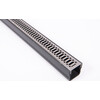 Star Drain  Mini  Kunststoffrinne mit Inox  Edelstahl  Gitterrost 1000mm - Viking Line