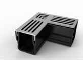Star Drain Mini element naro ny z szarym rusztem alu