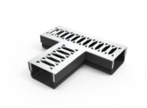 Star Drain Mini XS pvc T-stuk met inox rooster - Viking line