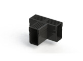 Star Drain piece en T en pvc avec grille en alu noir